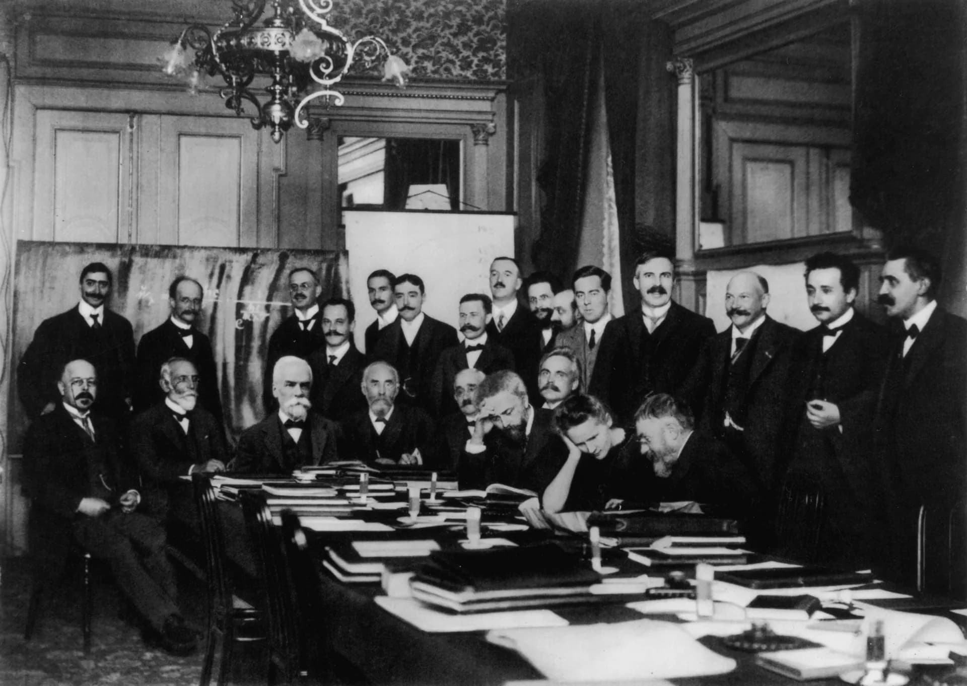 Fifth Solvay Conference on Electrons and Photons, Brussels, 1927